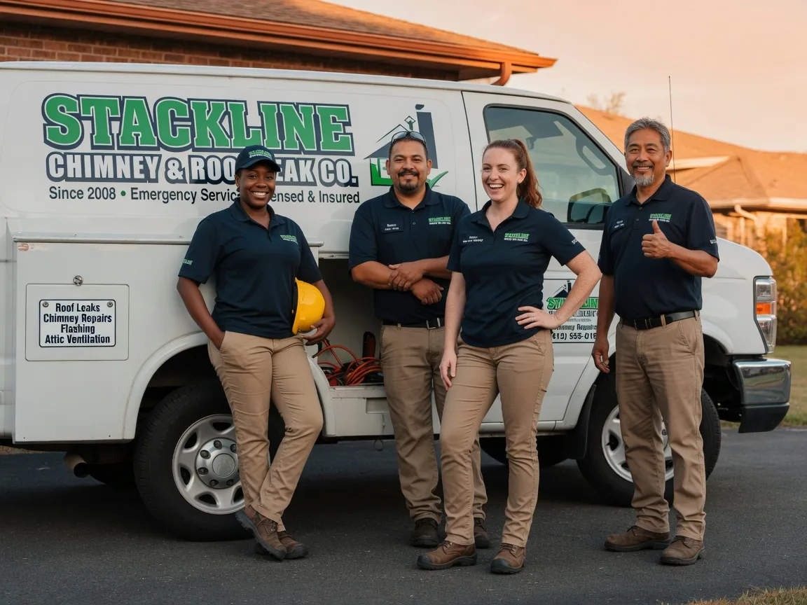 Chimney flashing repair company in Freedom, NH